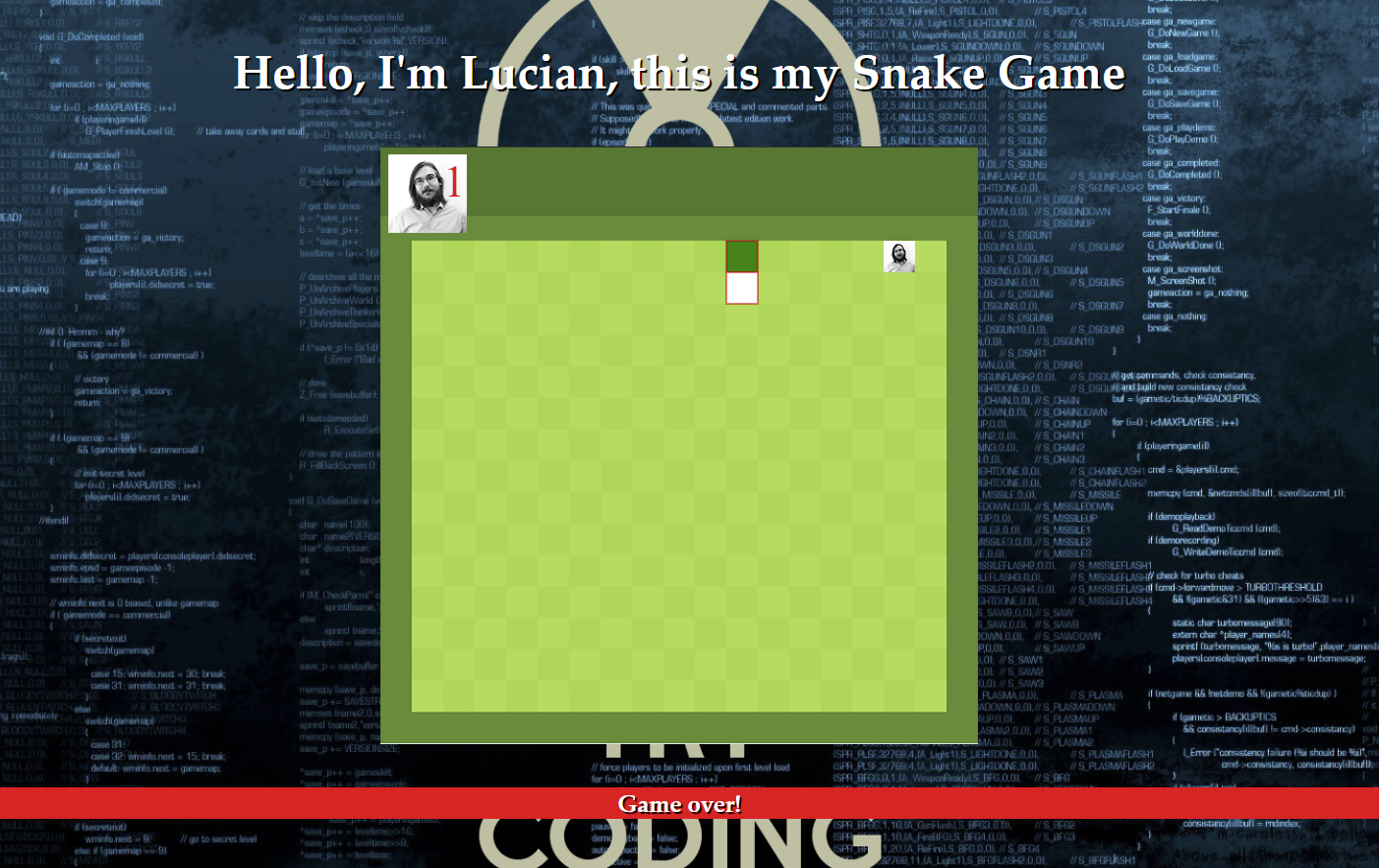 Snake web game